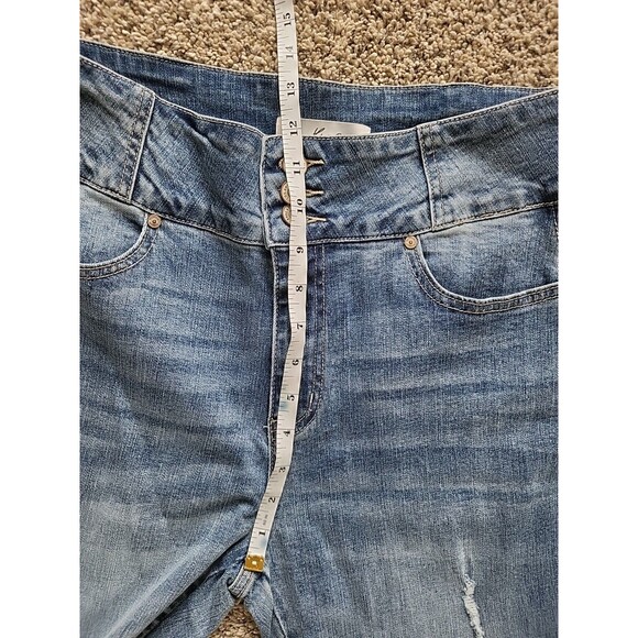 KanCan Womens Dunkirk High Waisted Flare Jeans Size 11/29 Medium Wash KC5203M - Picture 7 of 15